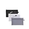 Estuche A6 para estudiante examen especial simple bolsa de malla transparente para lápices gran capacidad cremallera portátil bolsa de almacenamiento para papelería
