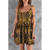Vestido de falda con tirantes estilo bohemio con estampado de temperamento para mujer, estilo popular de la estación independiente, verano 2022