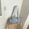 2026 Nuevo Estilo Coreano Moda Retro Bolso Boston Gama Alta Nicho Versátil Bolso de Hombro Cruzado