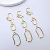 Ganchos de Orelha e Presilhas de Orelha Coloridas Duradouras e Indolores Acessórios para Joias de Orelha Materiais para Joias de Orelha Joias de Orelha DIY Feitas à Mão Materiais para Joias de Orelha Acessórios