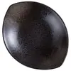 Prato de Oliva Cerâmica Japonesa Prato Estilo Ocidental Prato Criativo para Massa Pizza Bandeja Prato com Padrão de Pedra Prato