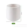 Maceta decorativa rellenable integrada por moldeo por soplado, maceta de plástico cilíndrica para sala de estar, jarrón decorativo para plantas artificiales
