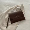 Bolsa de Mão de Nicho da Coreia do Sul Bolsa Feminina 2024 Nova Fashionável Fashionável Bolsa Clutch Quadrada Pequena Multifuncional de Alta Qualidade