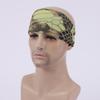 Faixa de cabelo esportiva mais vendida internacionalmente para homens, faixa camuflada absorvente de suor e antiperspirante, faixa para cabelo de verão para atividades ao ar livre, fitness, corrida, ciclismo