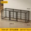 Valla anti-escape para mascotas jaula para perros espacio grande casa para perros teddy corgi jaula de entrenamiento de aislamiento anti-escape superior