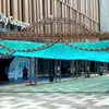 Cortina Estrellada de Techo con Efecto de Viento de Moda para Centros Comerciales, Plazas, Calles Peatonales, Pasillos, Cortina de Lluvia con Acabado de Galaxia Láser para Exteriores