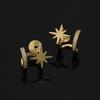 EH180 Aro Doble Invisible para Oreja Placa para Incienso de Mosquito Clip para Oreja Pendientes sin Agujeros en las Orejas Pendientes de Círculo de Moda para Combinar con Todo Pendientes