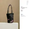 Bolsa de almacenamiento para juego de té de algodón tejido, bolsa cilíndrica gruesa para viaje, bolsa de ceremonia de té de tamaño grande para maestros de té