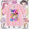 Cazadores de Demonios Kpop Cazadores de Demonios Solo Chicos Camiseta de Manga Corta Casual Holgada Tops para Niños