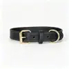 Collar para Mascotas Collar de Cuero Genuino Cuero de Vaca de Primera Capa Collar para Perro Collar para el Cuello Collar para el Cuello Collar para Perro de Cuero de Flor Entera