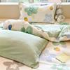 Fundas de Almohada Pequeñas Frescas de Algodón Puro, un Par de Fundas de Almohada Individuales para el Hogar 48X74Cm, Fundas de Almohada de Algodón Puro, Estudiante 4