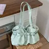 Bolsa de Hombro Cruzada Versátil de Gran Capacidad con Lunares de Moda para Viajes Transfronterizos Verano 2026