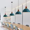 Lámpara de araña cónica estilo japonés, lámpara redonda de mesa de comedor de madera natural estilo francés, lámpara colgante de cocina de diseño vintage de mediados de siglo