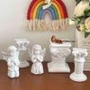 Atacado Francês Retro Bonito Oração Pequeno Anjo Ornamentos em Estilo Coluna Romana Acessórios de Mesa Posando Adereços Presente