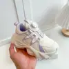 Zapatillas Blancas para Niños 2026 Primavera y Otoño Nuevo Moda Malla Zapatos Casuales Suela Suave Antideslizantes Versátiles Zapatos Deportivos para Niñas