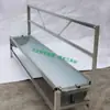 Comedouro para Ovelhas de Gado Comedouro Único com Calha Rebatível Dispensador de Água Comedouro para Ovelhas com Trilho Frete Grátis Alimentador de Ovelhas com Esteira de Transporte Suplemento de Ferro para Ovelhas