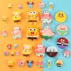 Colección de dibujos animados Haibao diy accesorios de resina pegamento crema funda para teléfono móvil zapatos con agujeros horquilla Accesorios Venta al por mayor