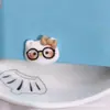 Acessórios de Gatinho Estilo Preppy Fofo Resina Joias DIY Cola Creme Grampo de Cabelo Corda de Cabelo Capa de Celular Furo Fivela de Sapato Adesivo