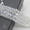 Brincos Caseiros DIY Material Cristal Quadrado Contas de Vidro Pulseira Colar Contas Torcidas Quadradas Acessórios para Joias