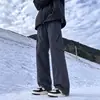 Pantalones casuales softshell a prueba de tres elementos para hombres y mujeres, estilo dopamina de otoño, pantalones de trabajo rectos holgados multicolores para exteriores para mujeres