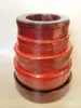 Cable de Bocina Rojo y Negro Audio para Coche Aluminio Recubierto de Cobre 0.3 Plano 50m