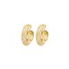 Moda Aguja de Plata Nuevo Exquisito Anillo en forma de C Pendientes de Circonita Phnom Penh Pendientes Creativos Nobles y Elegantes y Exquisitos