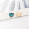 1 Colgante de Esmalte de Aleación Azul Lago Planeta Caracola Unicornio Lazo Pulsera Collar DIY Accesorios Zhongcheng