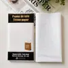 Papel perolado com impressão de ouro e prata, com listras e estrelas, para decoração de festa, 17g; Papel de seda color block para embrulho de presente; Em estoque