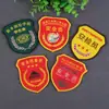 Brazalete de Seguridad Ropa Parche de Hombro Brazalete Bordado de Campus Brazalete de Velcro Insignia Conmemorativa Insignia Tejida Conmemorativa de Campus
