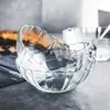Tazón de vidrio vajilla tazón transparente simple tazón grande creativo tazón pequeño tazón para frutas tazón para ensaladas Tazón de arroz juego de un generación de pelo