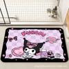 Alfombrilla de baño con diseño de diatomeas Kulomi, absorbente, de secado rápido, antideslizante, para escritorio