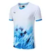 Nueva Ropa de Bádminton para Hombres y Mujeres, de Manga Corta, Secado Rápido, Transpirable, Ropa de Tenis, Ropa de Entrenamiento para Competición Estudiantil para Niños, Verano 715