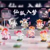 Nova Estação de Emoções Miau Miau Zhuan Zhuan Caixa Surpresa Figura de Gato Ornamento de Mesa Brinquedo da Moda Figura Presente de Feriado para Estudante