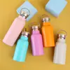 Suministro Transfronterizo Botella de Agua Deportiva de Acero Inoxidable 304, Botella para Senderismo Estilo Americano de Boca Ancha, Taza Térmica de Doble Pared al Vacío, Personalizable con Logo