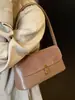 Bolso de axila vintage de nicho para commuting para mujer, Nuevo bolso de hombro con estampado de leopardo 2026, Bolso de mano moderno y único