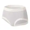 Roupa íntima feminina personalizada com 80% Modal Lenzing, fina, respirável, sem costura, para o verão, com fundo em Ácido Polilático antibacteriano, cintura média