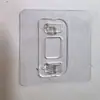 Estante de Baño sin Taladro Parche Hebilla Transparente Cepillada Hebilla sin Costuras Hebilla de Garra Accesorios de Gancho Venta Directa de Fábrica