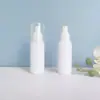 Frascos Spray Plástico para Pet em Estoque 30ml 50ml 150ml Frascos Spray de Perfume Tipo Pressão Frascos de Água Cosmética Brancos