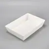 Caixa Descartável Quadrada para Frutas, Caixa de Embalagem Transparente Espessada para Frutas e Vegetais, Caixa de Embalagem Azul para Frutas Picadas (Morangos, Passas) com Tampa