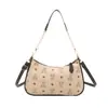 Bolsa pequena versátil e estilosa, nova bolsa de ombro estilo vintage Chanel 2026, bolsa de ombro para o dia a dia de grande capacidade