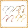 Cobre Hierro Acero Inoxidable Titanio Puro Rana Resorte Clip para Oreja Gancho para Oreja Hebilla para Oreja Perno para Oreja Protección Sensible Plata 925