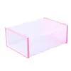 Caixa de Sapato Caixa de Armazenamento Transparente Plástico Espessado Caixa de Sapato com Tampa Flip-Top Dupla Face Caixa de Armazenamento de Sapatos para Dormitório de Homens e Mulheres Casa