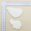 Alas de Ángel de un Solo Pétalo de Felpa Súper Suave de Doble Cara Accesorios para Joyería DIY Guantes Bufanda Materiales Decorativos Listos para la Venta
