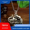 Latão sólido Fulu auspicioso elefante pingente auspicioso pingente de carro chaveiro ornamentos chá pet mão jogar atacado