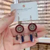 Brincos de Corrente com Franjas Estilo Étnico Retrô 2025 Novos Brincos da Moda Luxo de Alto Padrão Versáteis Brincos Retrô