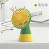 Nuevo Ventilador Eléctrico Molino de Viento Ventilador de Escritorio Portátil Pequeño de Mano Recargable por USB Ventilador Pequeño Ventilador Regalo