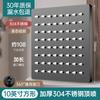 Cabezal de Ducha Grande Presurizado de Acero Inoxidable Engrosado Cabezal de Ducha de una Sola Cabeza Cabezal de Ducha Presurizado para Baño Rociador Superior