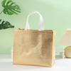 Película de color ropa gruesa tienda de ropa película no tejida bolso de mano reutilizable publicidad impresión personalizada bolsa de compras