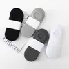 Calcetines para Hombre Calcetines Cortos Calcetines Tipo Barco Calcetines Invisibles de Algodón Fino para Verano con Silicona Antideslizante y Control de Olores