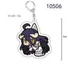 Overlord Ossos Mortos Ao Tian Yalbe Suporte Acrílico Periférico Pingente de Mochila Chaveiro
